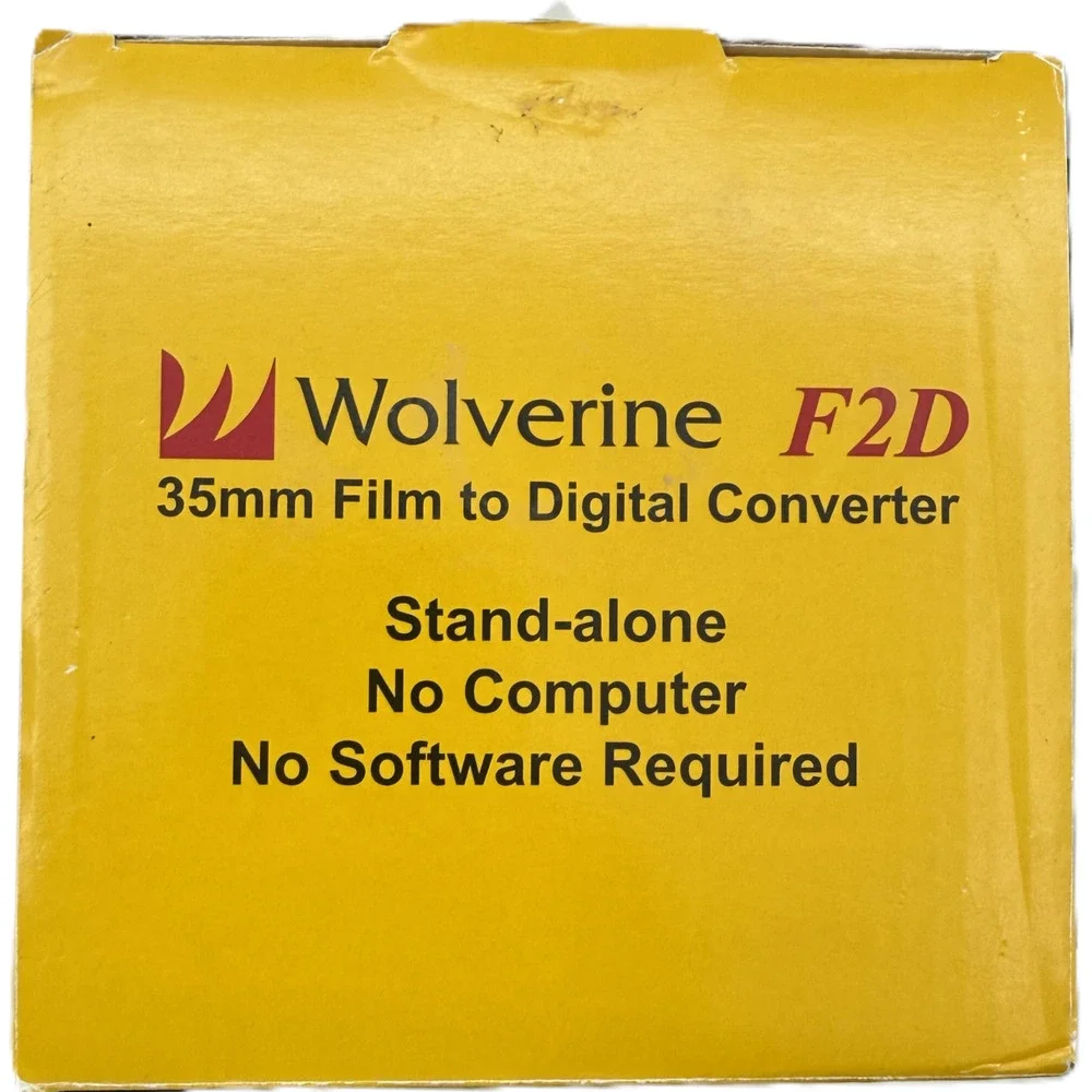 Wolverine F2D 35mm Film to Digital Converter Stand-Alone Sealed Working Order